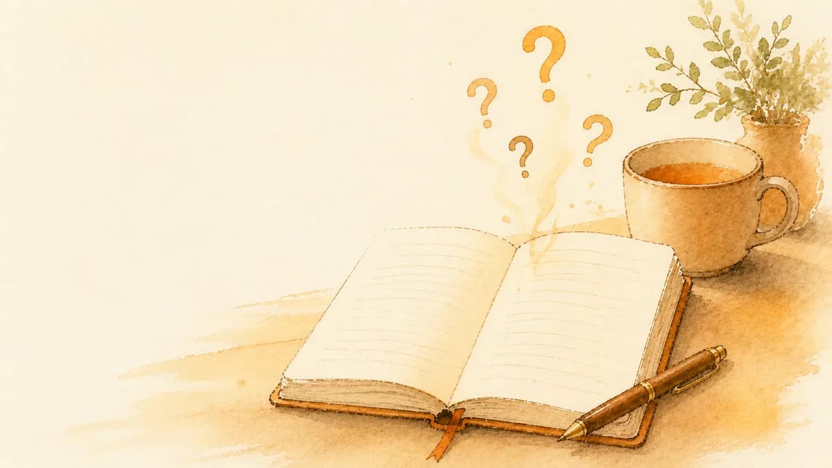 Journaling Prompts: A Gentle List for When the Page Feels Blank